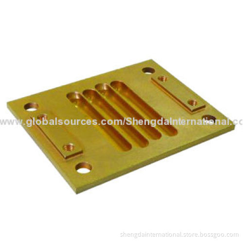 Brass component CNC machining parts